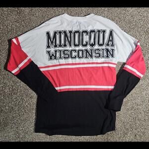 Minocqua wisconsin EXIST L mens long sleeve shirt